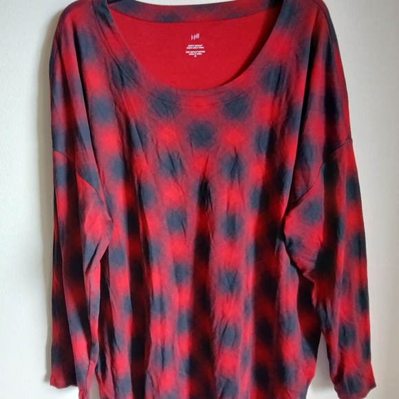 J.Jill Supima Cotton Plaid Tunic 3X - Picture 9 of 9